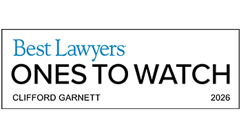 Best Lawyers, Ones to Watch, Clifford Garnett, 2026