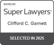 Rated By Super Lawyers, Clifford C. Garnett, Selected in 2025